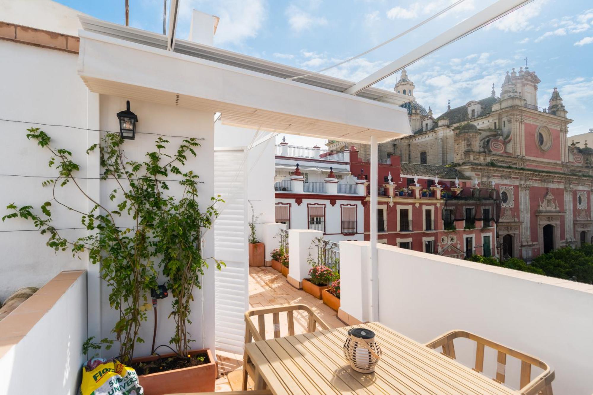 Espectacular 2H 3B Con Terraza Plaza Del Salvador Appartement