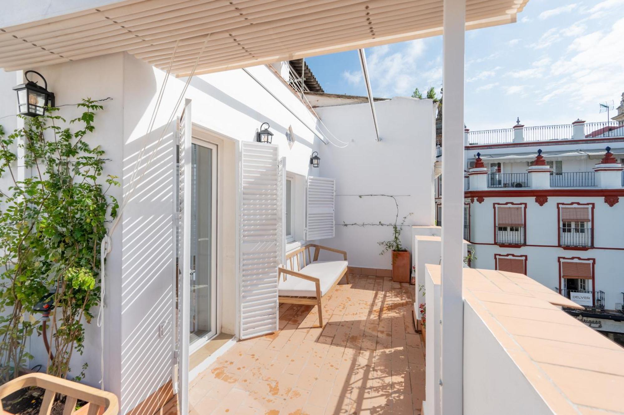 Espectacular 2H 3B Con Terraza Plaza Del Salvador Appartement Séville